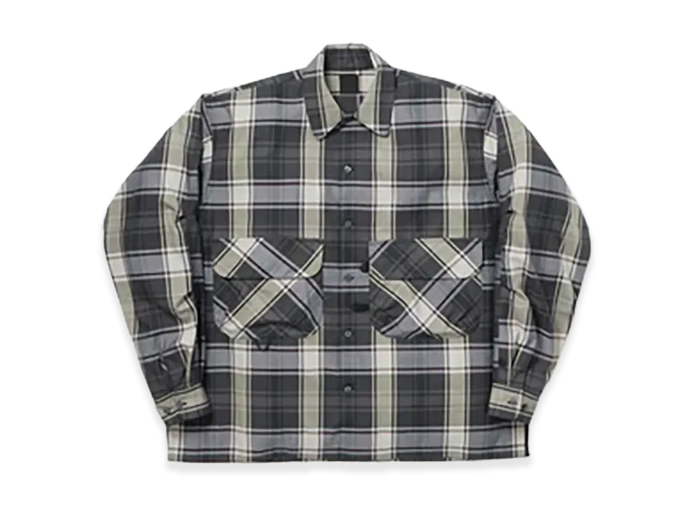 DAIWA PIER39 Tech Sports Open Collar Shirt L/S Big Tartan 