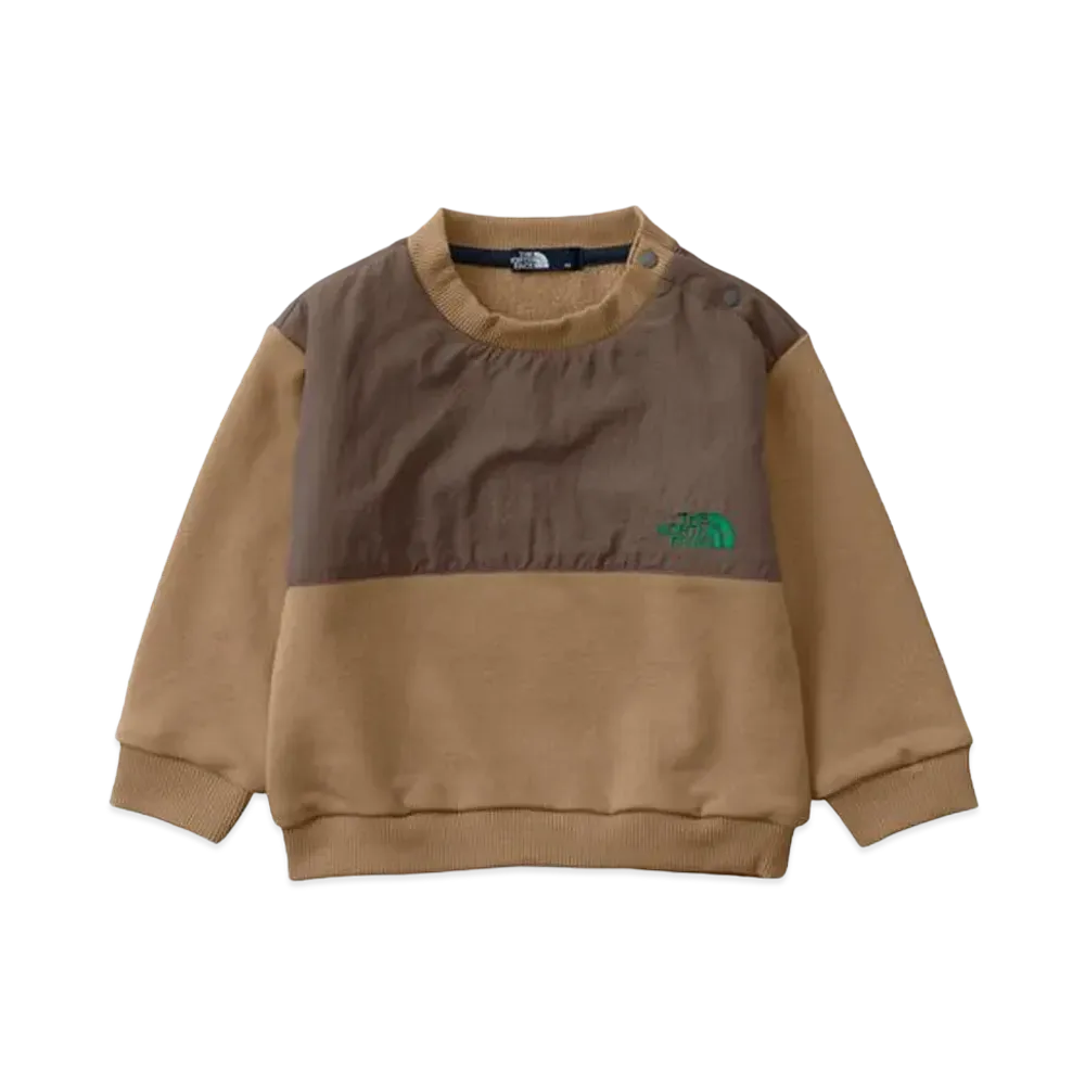 The North Face Denali Sweat Crew (Baby) "Utility Brown"