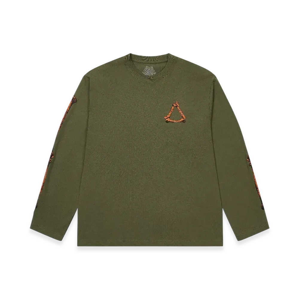 PALACE Tri-Bone Longsleeve "The Deep Green"