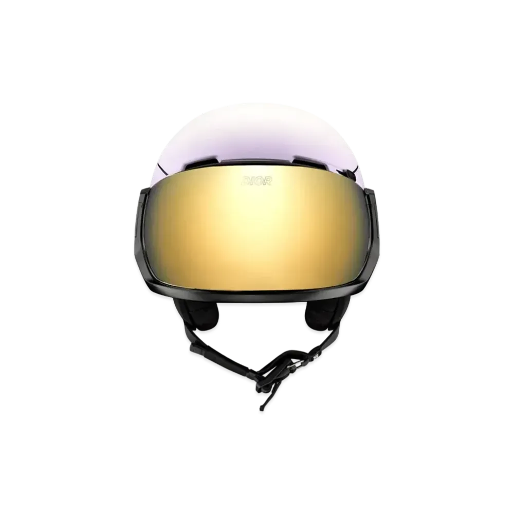 Dior x LEWIS HAMILTON Ski Helmet with Visor With Signature ""