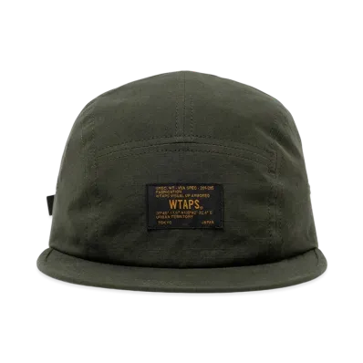 WTAPS T-5 03 / Cap / Cotton. Ripstop "Olive Drab"