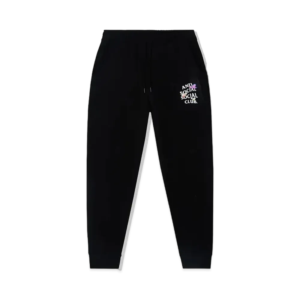 ANTI SOCIAL SOCIAL CLUB FA22 Shell Shock Black Sweatpants "Black"