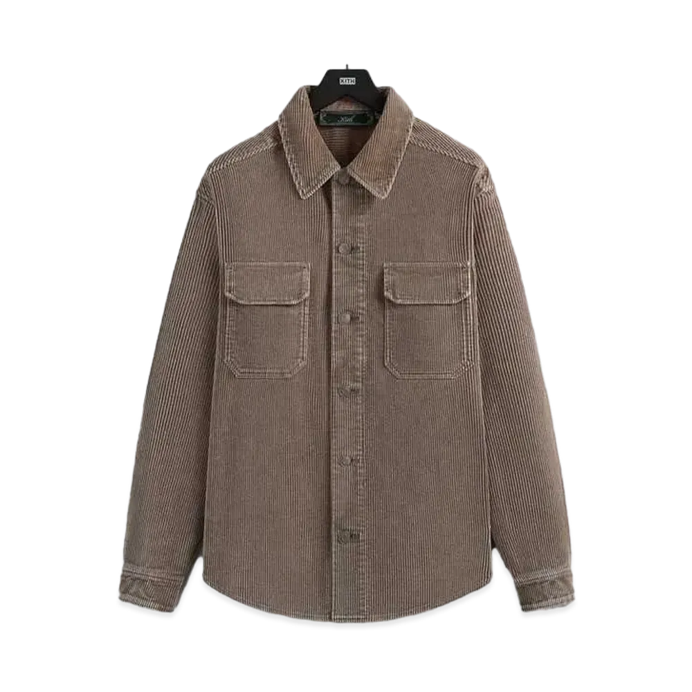 Kith Rowan Cord Shirt Jacket "Astro"