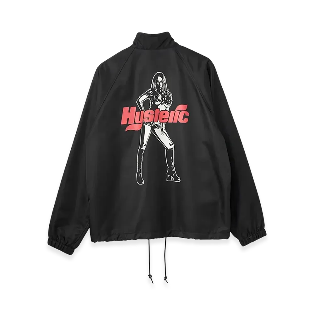 HYSTERIC GLAMOUR Reverb Woman Stand Collar Jacket "Black"