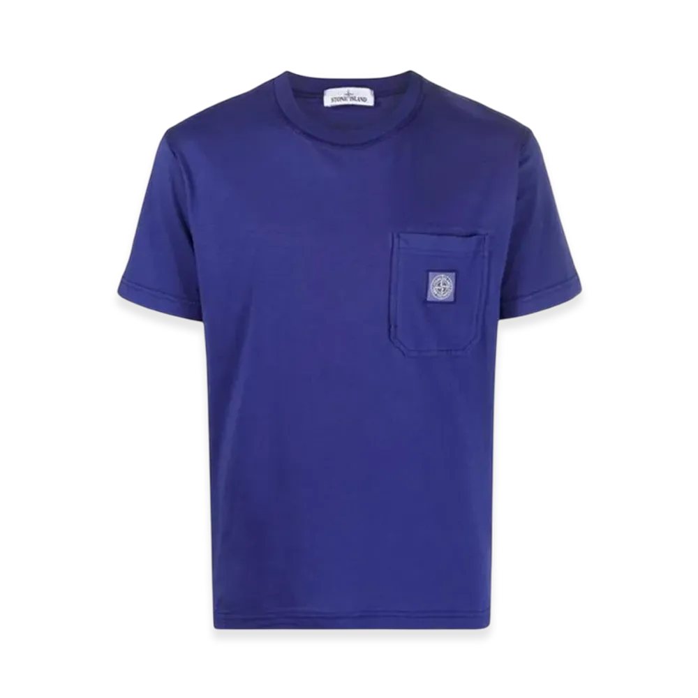 Stone Island 21957 Fissato Treatment T-Shirt - 22SS "Bluette"