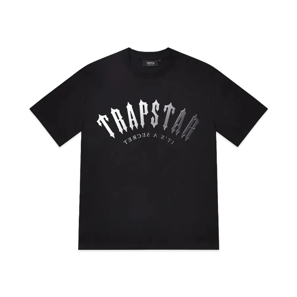 TRAPSTAR Irongate Arch Gel Tee "Black/Grey"