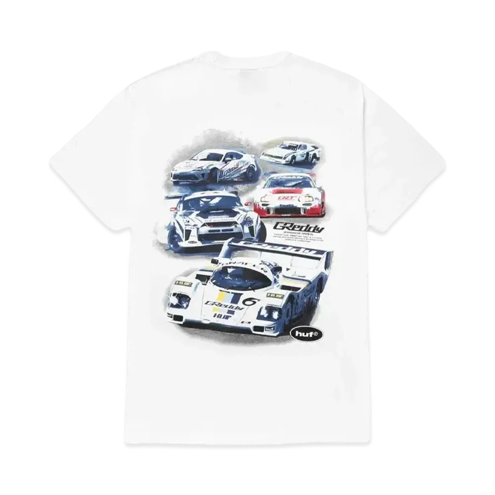 HUF x Greedy Tee "White"
