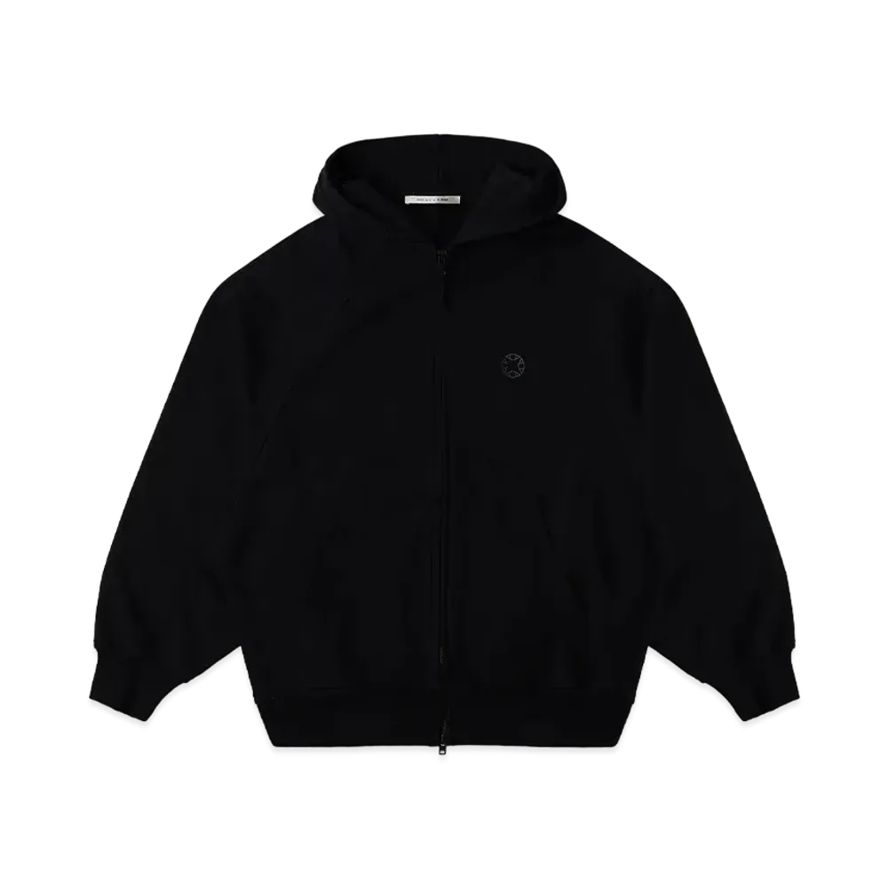 1017 ALYX 9SM Oversized Zip-Up Hoodie "Black"