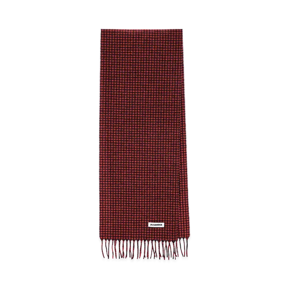 Jil Sander Women's Scarfs "Red"