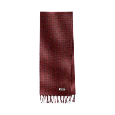 Jil Sander Women's Scarfs "Red"