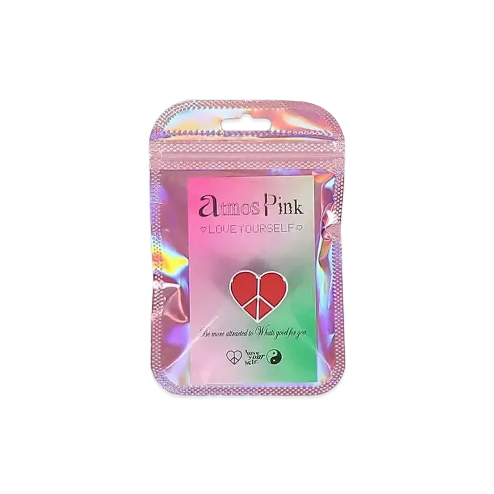 atmos Pink x Pakuti Hitomi Pins "Red"