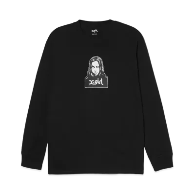 X-Girl Face L/S Tee "Black"