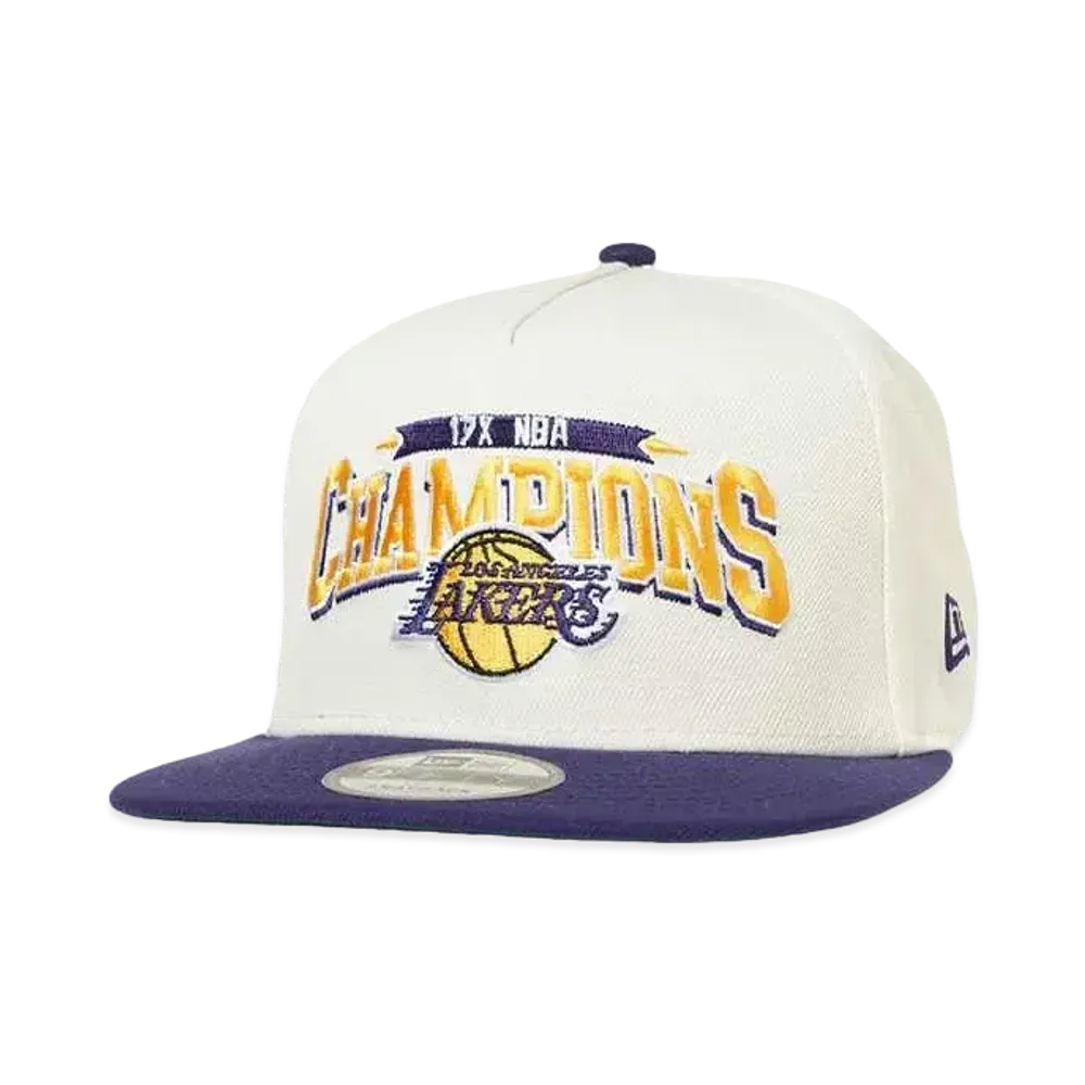 NEW ERA 950AF NBA CHAMPION LOSLAK "CHROME/PURPLE"