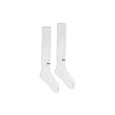Dsquared2 Soccer High Socks "White"