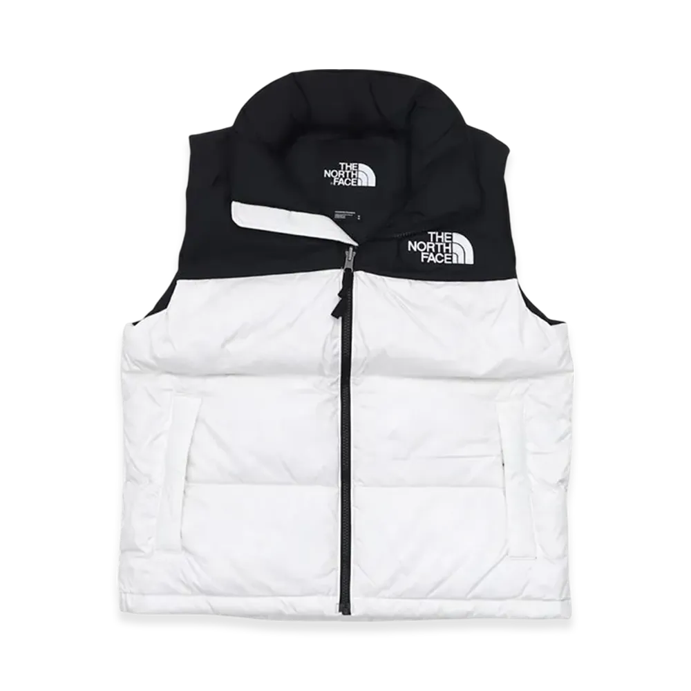 The North Face 1996 Retro Nuptse Vest (W) "Gardenia White/TNF Black"