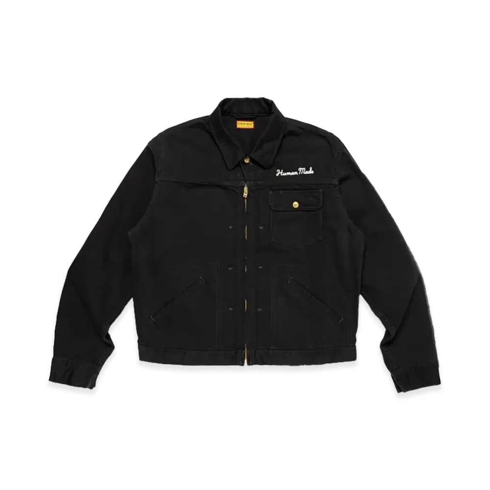 HUMAN MADE Zip-up Work Jacket Kobe "Black"