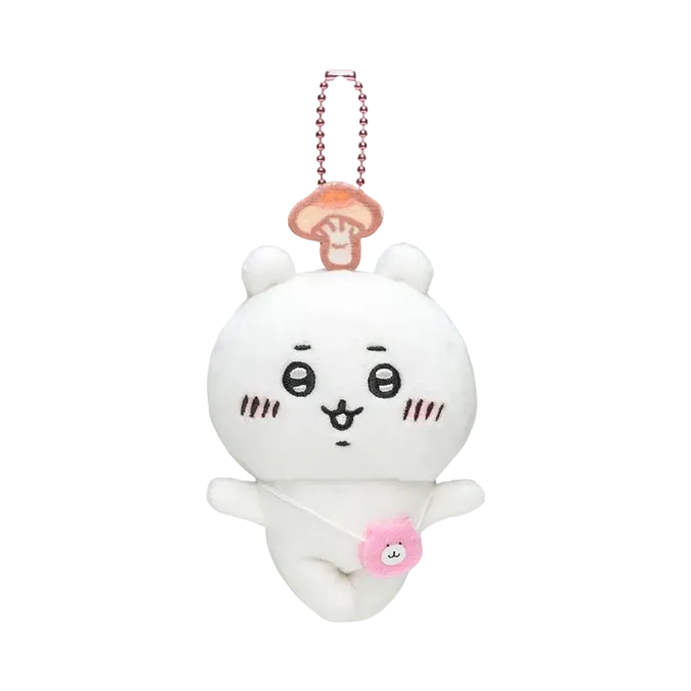 Gray Parka Service -Chikawa- Chikawa Forest Mushroom Petit Mini Mascot (Chikawa)