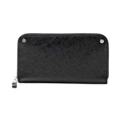 BALENCIAGA Leather Wallet "Black"