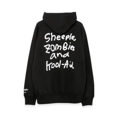 sacai x MADSAKI Print Hoodie "Black"