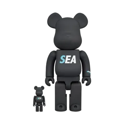 Bearbrick atmos x WIND AND SEA 100% & 400%