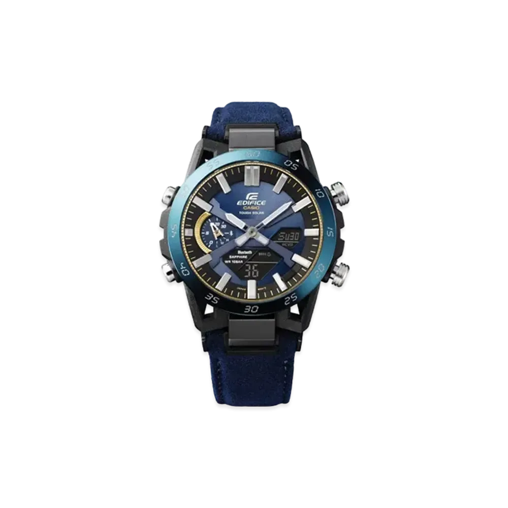 Casio Edifice Sospensione Casio Watch 50th Anniversary Model "Blue/Gold" ECB-2000SS-2AJR