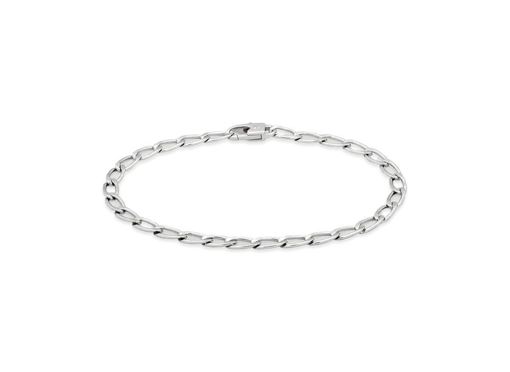 TOM WOOD Chain Bracelet "Silver"