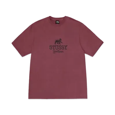 Stussy Sportswear Tee "Oxblood" (FA24)