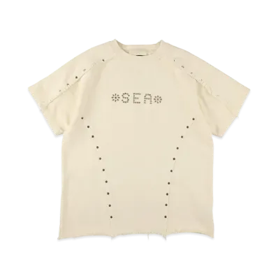 WIND AND SEA Sulfer Acid C-Off S/S Top "Ecru"