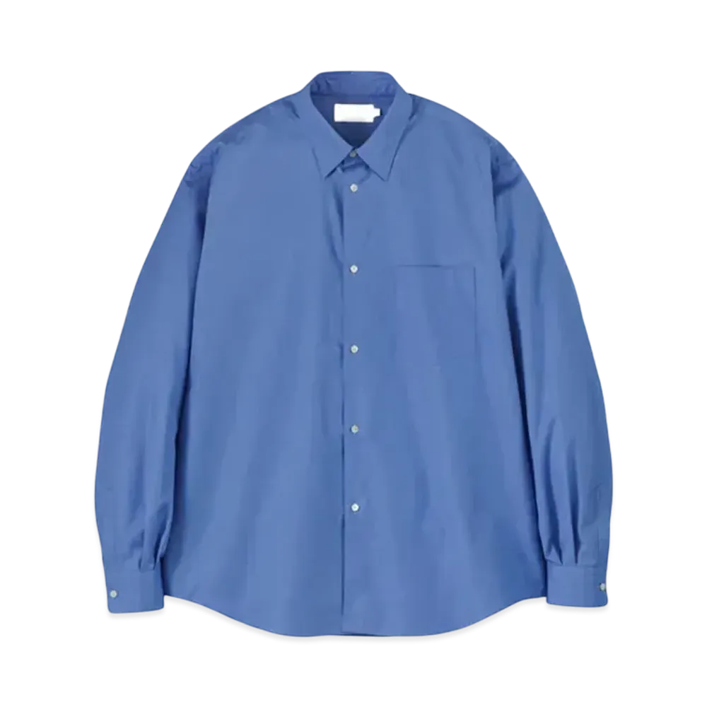 Graphpaper Alumo For Gp Regular Collar Shirt "Blue"