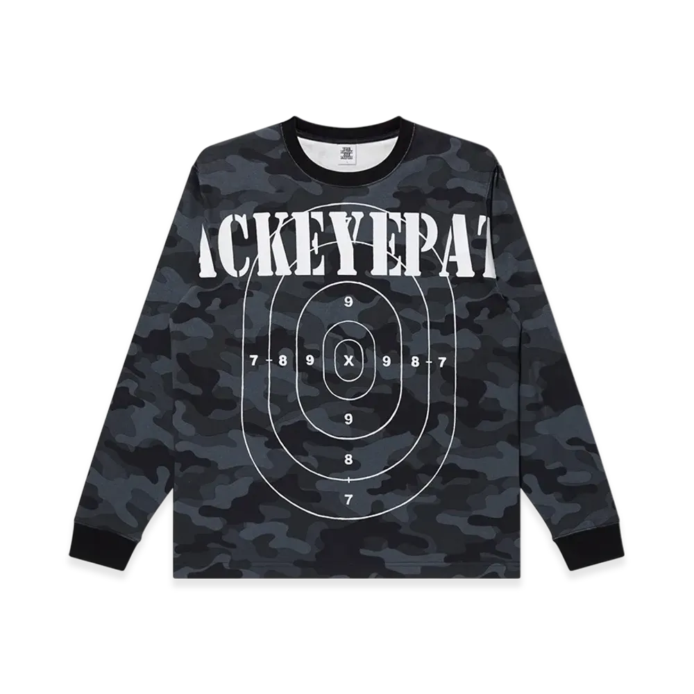 BlackEyePatch Body Target L/S Tee "Black Camo"