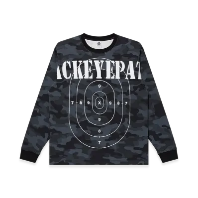 BlackEyePatch Body Target L/S Tee "Black Camo"