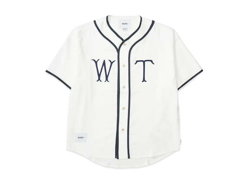 WTAPS League / SS / Cotton. Twill "White"