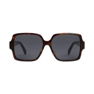 CELINE Triomphe 16 Sunglasses in Acetate "Red Havana"