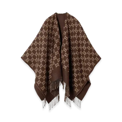 GUCCI Women's Coats "Brown/Beige"