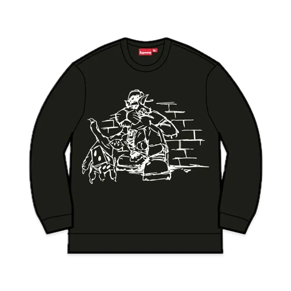 Supreme Dice Crewneck "Black"