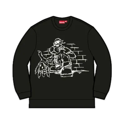 Supreme Dice Crewneck "Black"