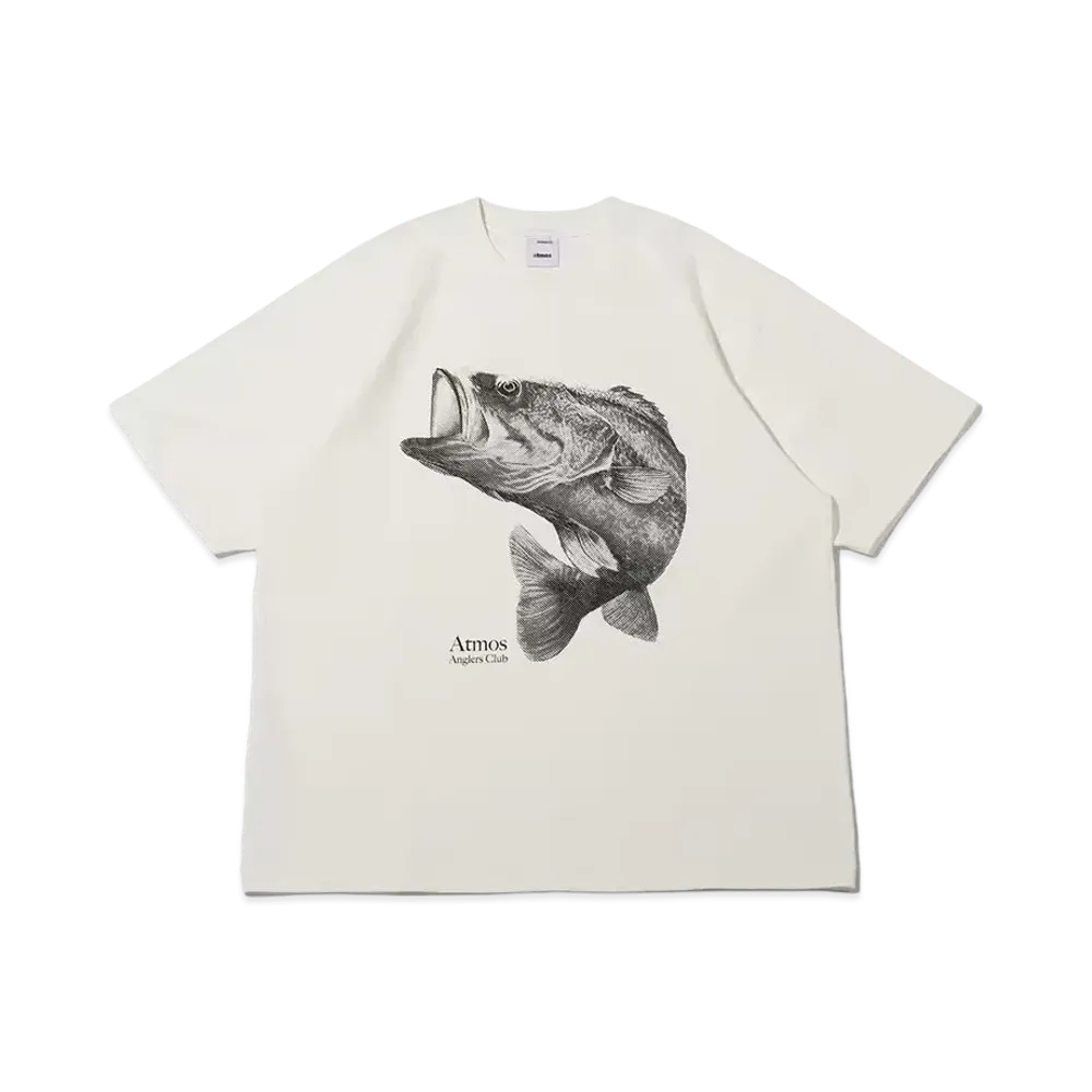 atmos Big Bass Graphic T-shirts "White"