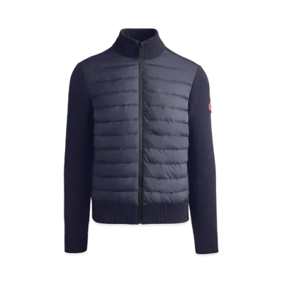 CANADA GOOSE Hybridge Knit Jacket "Navy"