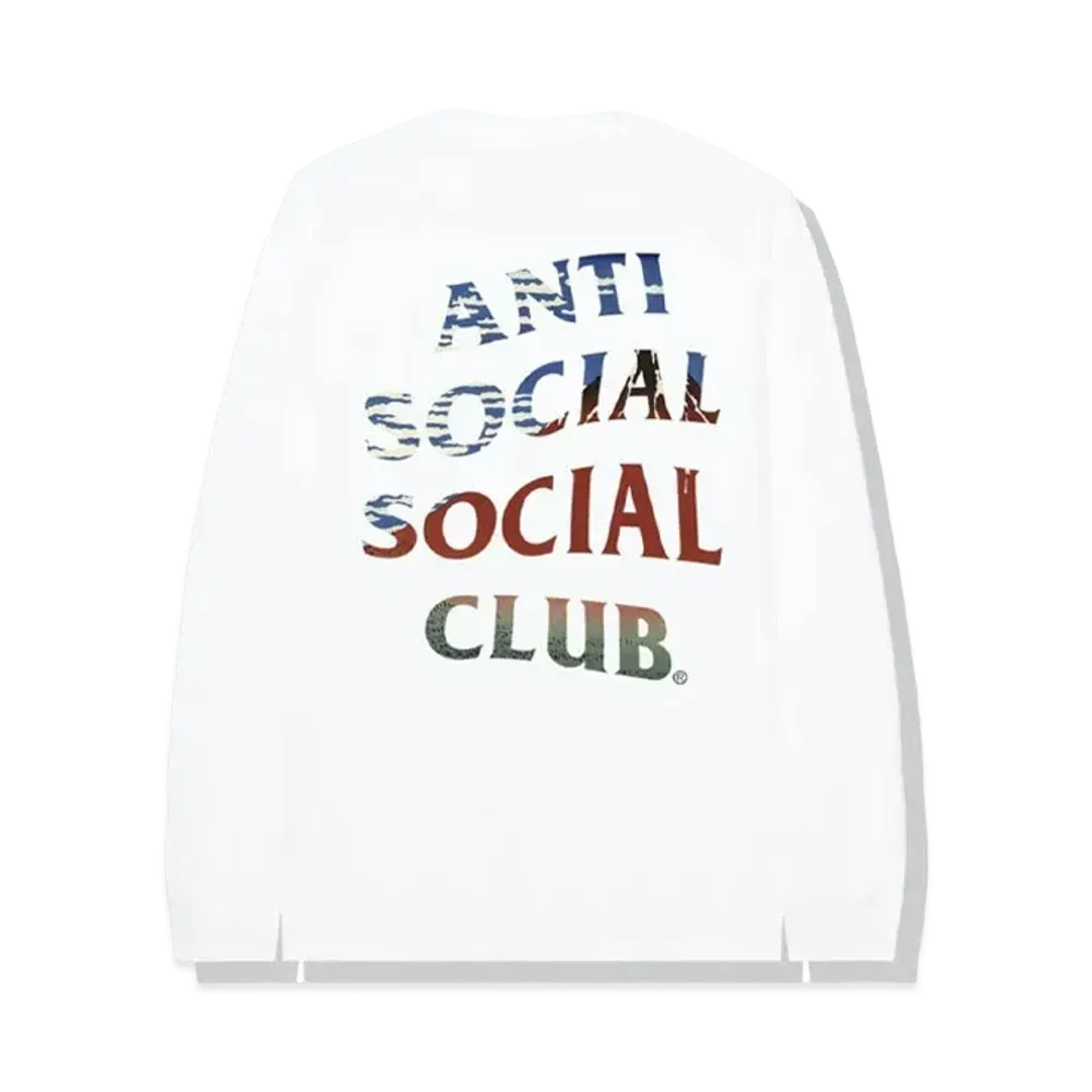 ANTI SOCIAL SOCIAL CLUB (Japan Only) Ultra Light Long Sleeve Tee "White" (FW20)