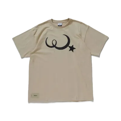 WTAPS Moon & Star / SS / Cotton "Beige"