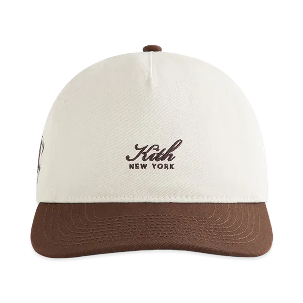 Kith Women's Two Tone Cotton Twill Pinch Crown Snapback "Legacy"