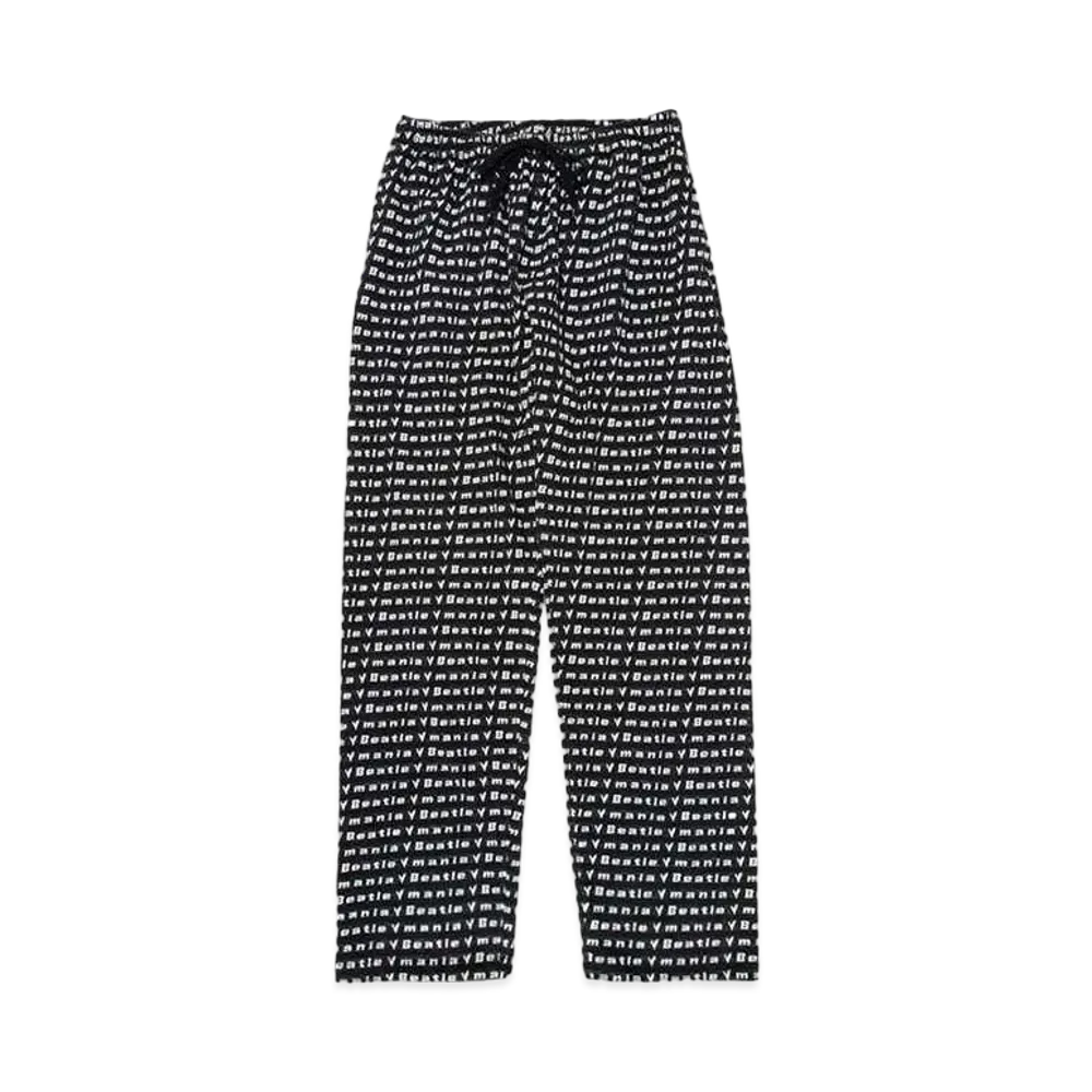 BOW WOW BEATLE MANIA LOVE JACQUARD PANTS "BLACK"