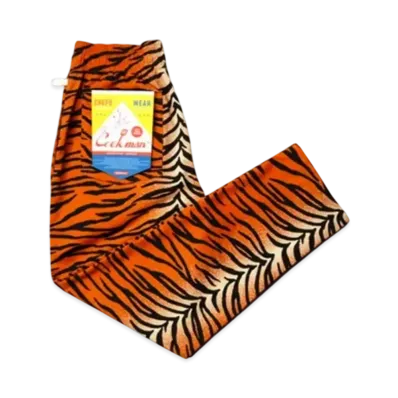 COOKMAN Chef Pants animal "Tiger/Orange"