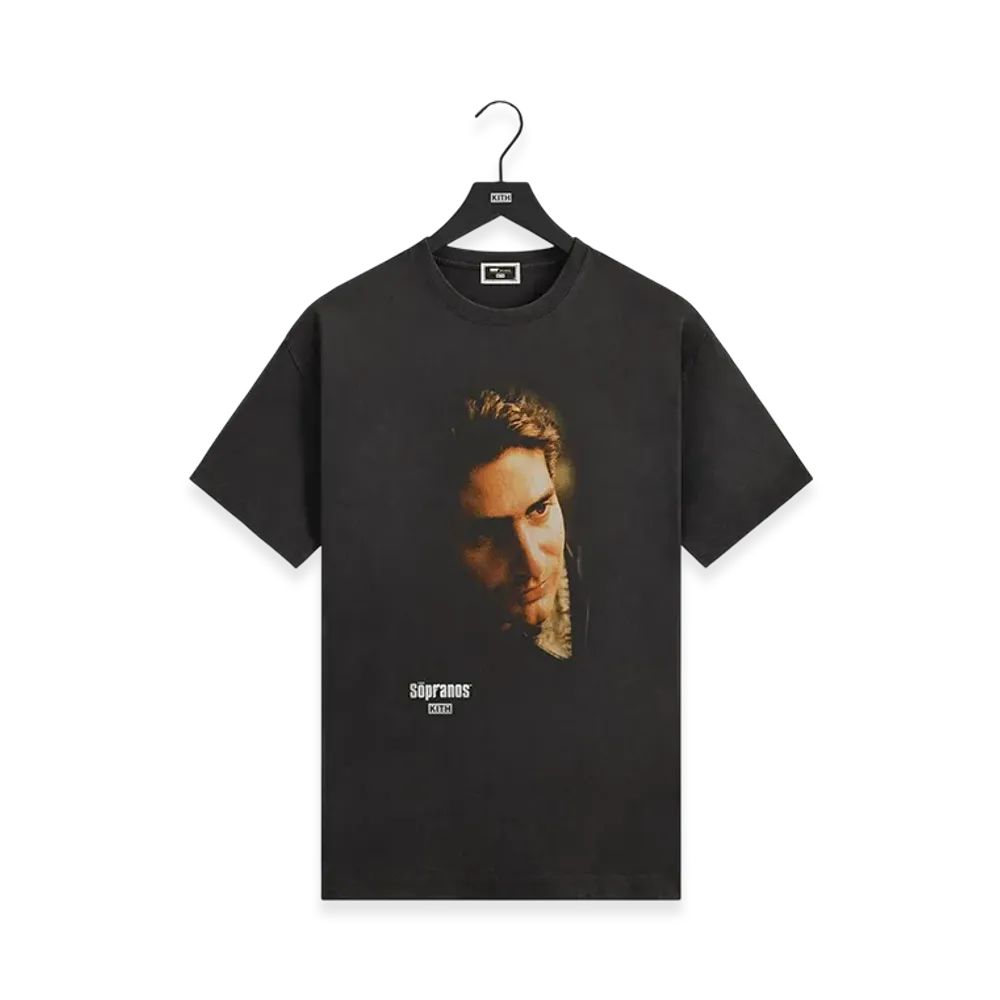 Kith x The Sopranos Christopher Vignette Vintage Tee "Black"