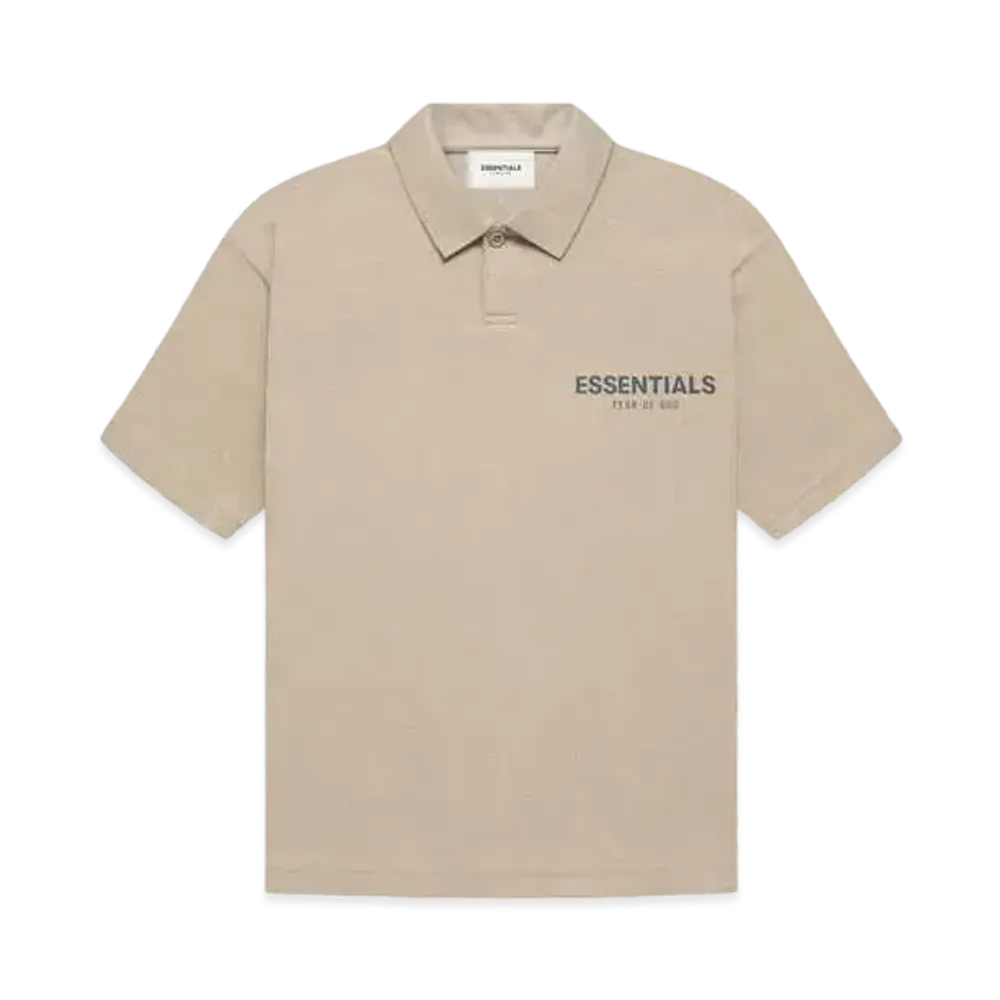 FEAR OF GOD ESSENTIALS KIDS SS POLO "string"