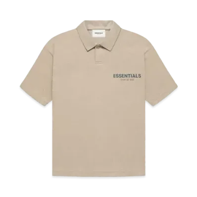FEAR OF GOD ESSENTIALS KIDS SS POLO "string"