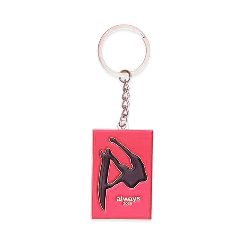MIN-NANO x ADWYSD Fanning Keyring "Red"