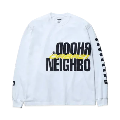 NEIGHBORHOOD x Oracle Red Bull Racing x HONDA LS Tee "White"