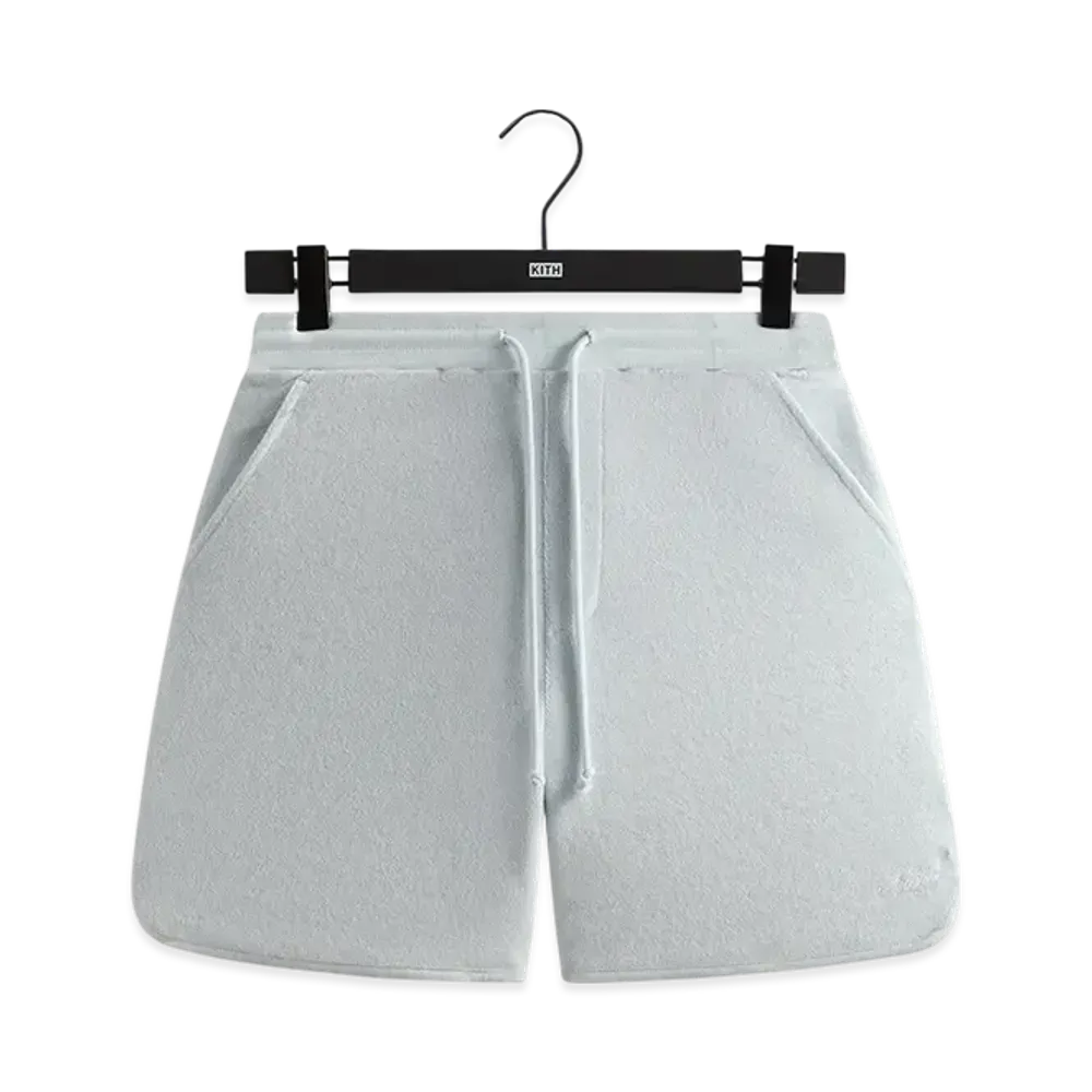 Kith Plush Terry Jordan Short "Light Indigo"