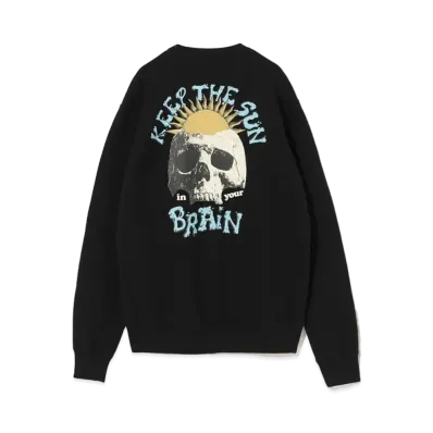 UNDERCOVER Cotton Sweat Pullover "Black"